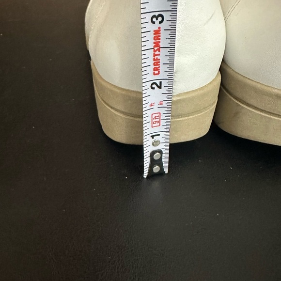 Dr. Scholl's Gel Pac Loafers White Leather Women's Slip On Tassels 8.5W READ - Picture 3 of 10